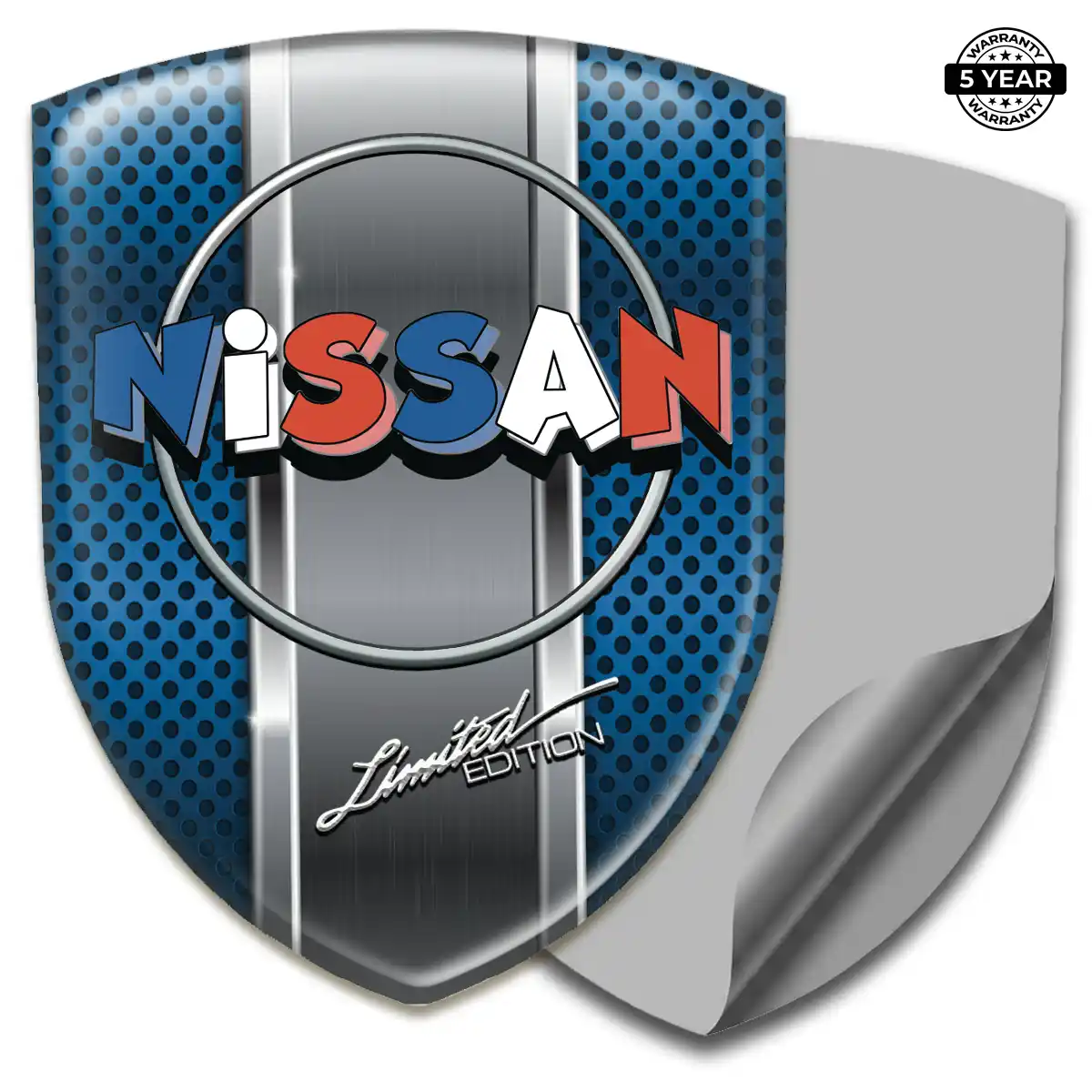 Nissan Domed Badge Elite Finish