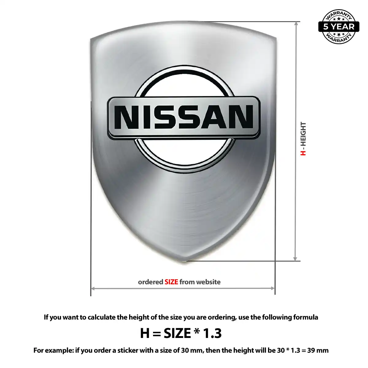 Nissan Domed Badge Exclusive Series