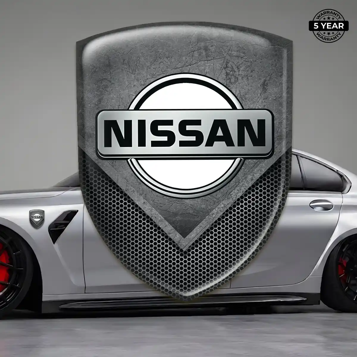 Nissan Domed Badge Interior Elegance