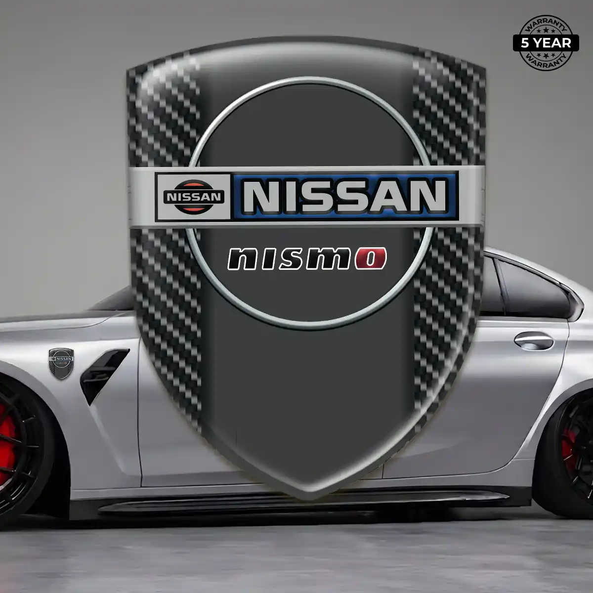 Nissan Domed Badge Outer Style