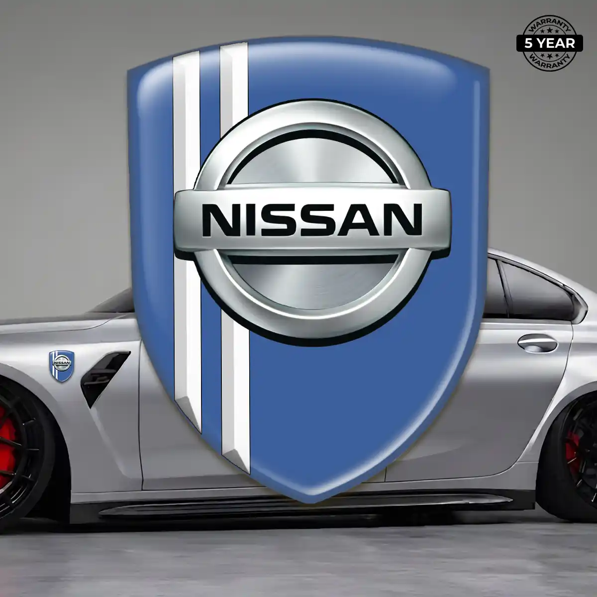 Nissan Domed Badge Refined Design