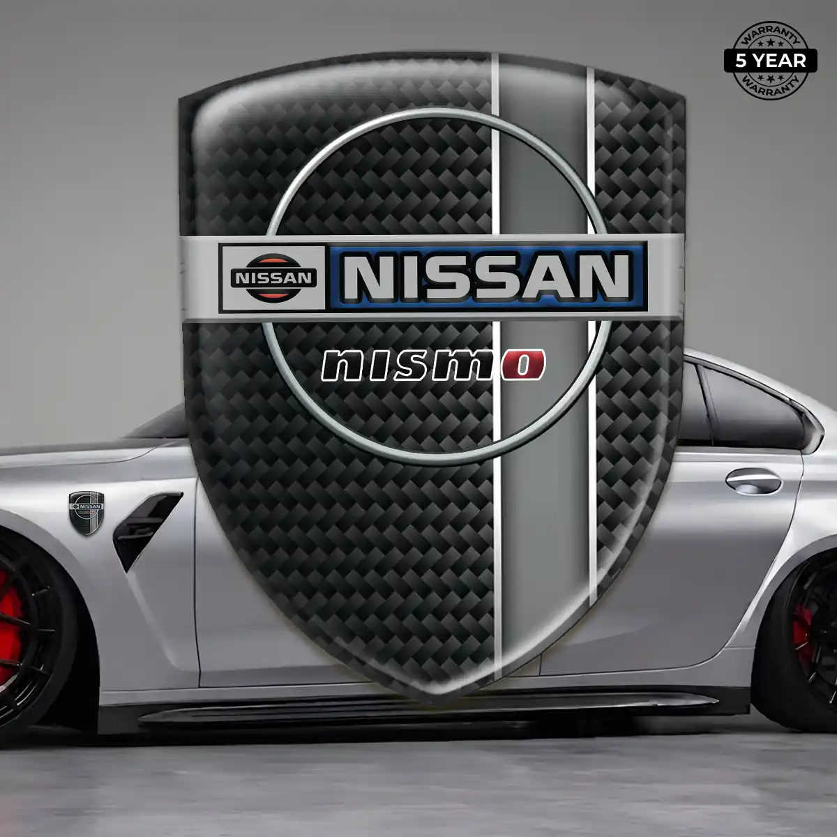 Nissan Domed Badge Sleek Style