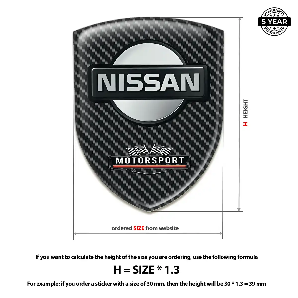 Nissan Domed Badge Street Tuning