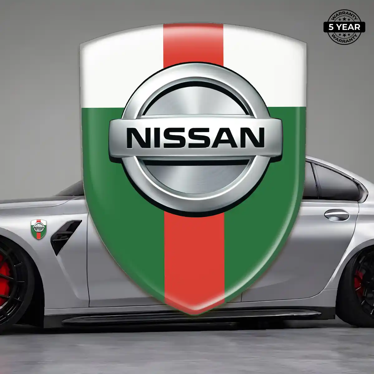Nissan Domed Car Sticker Elite Edition