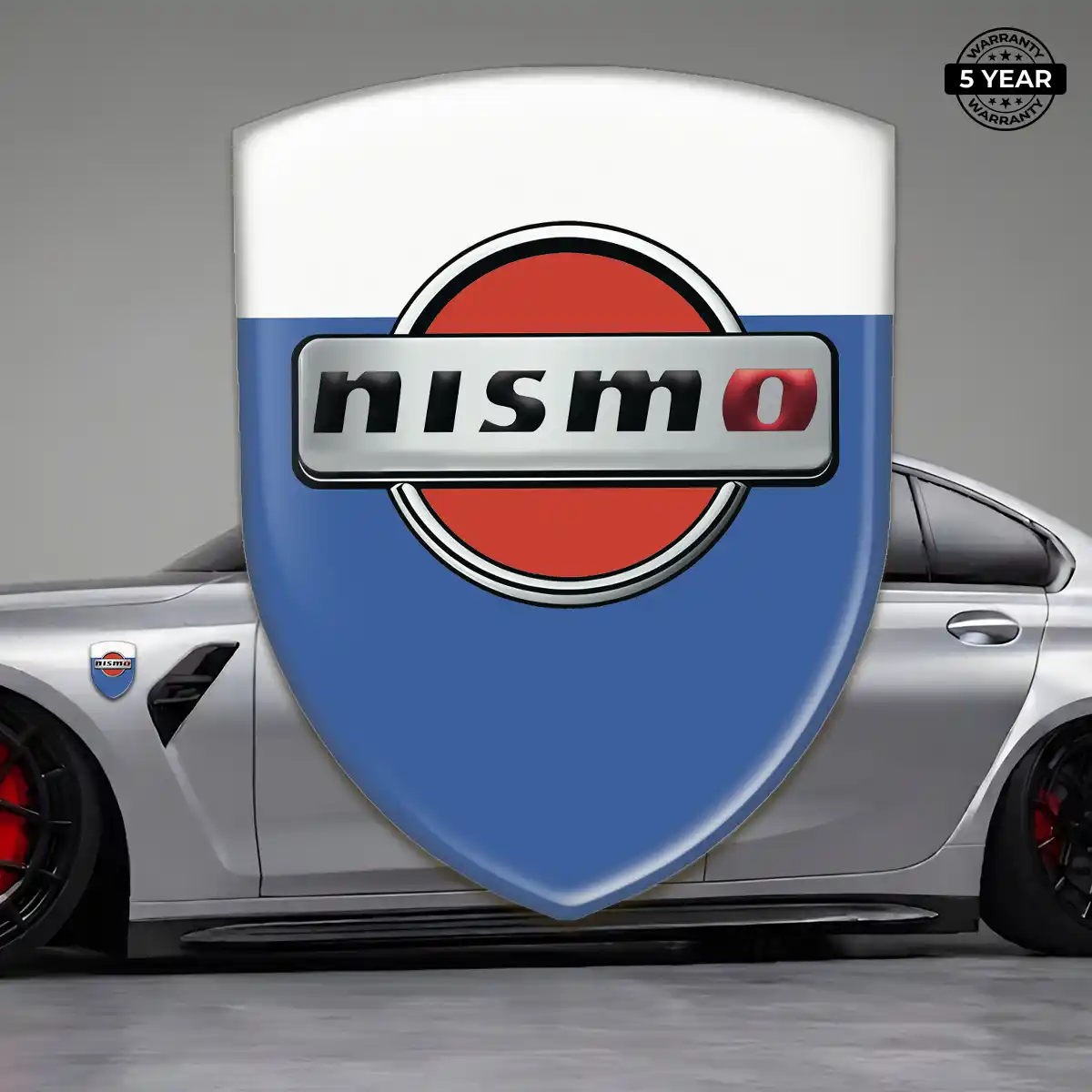 Nissan Domed Car Sticker Interior Elegance