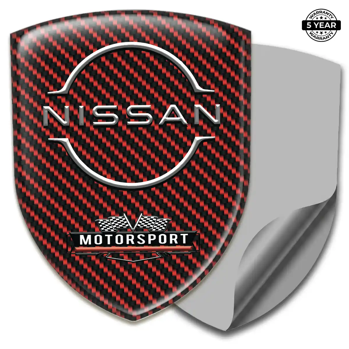 Nissan Domed Car Sticker Outer Style
