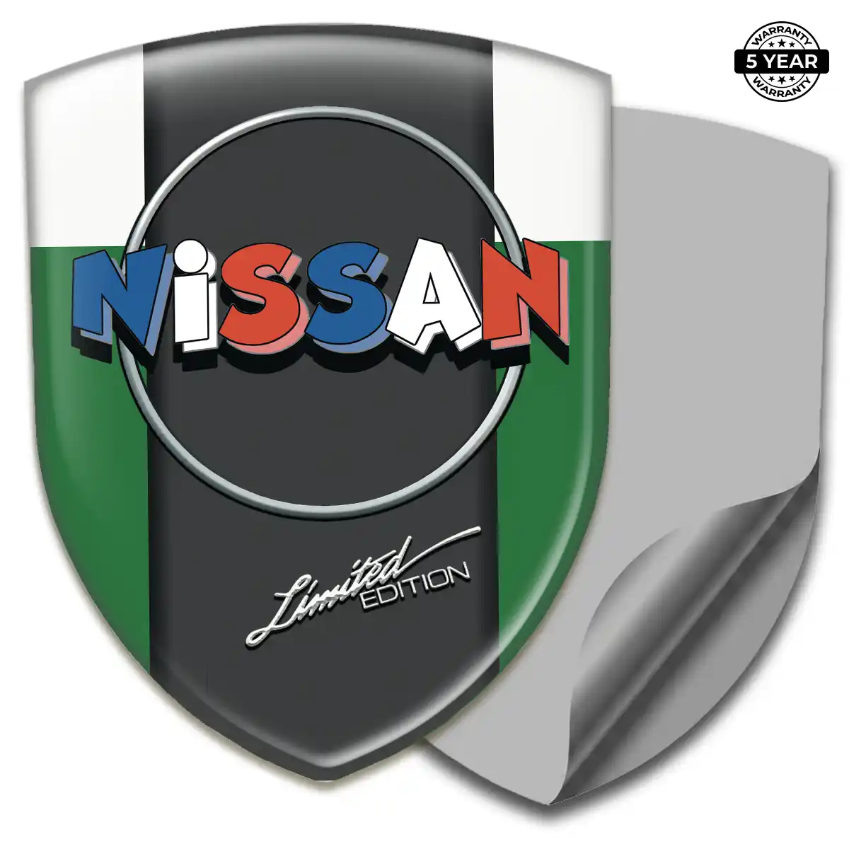 Nissan Domed Car Sticker Prestige Line