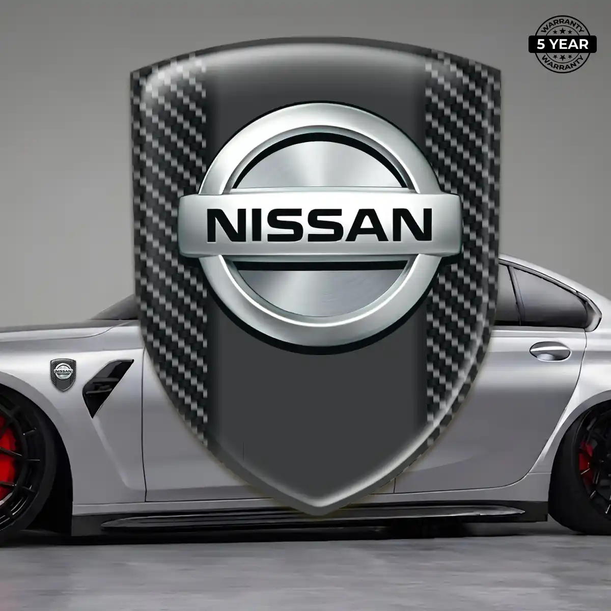 Nissan Domed Car Sticker Prime Quality