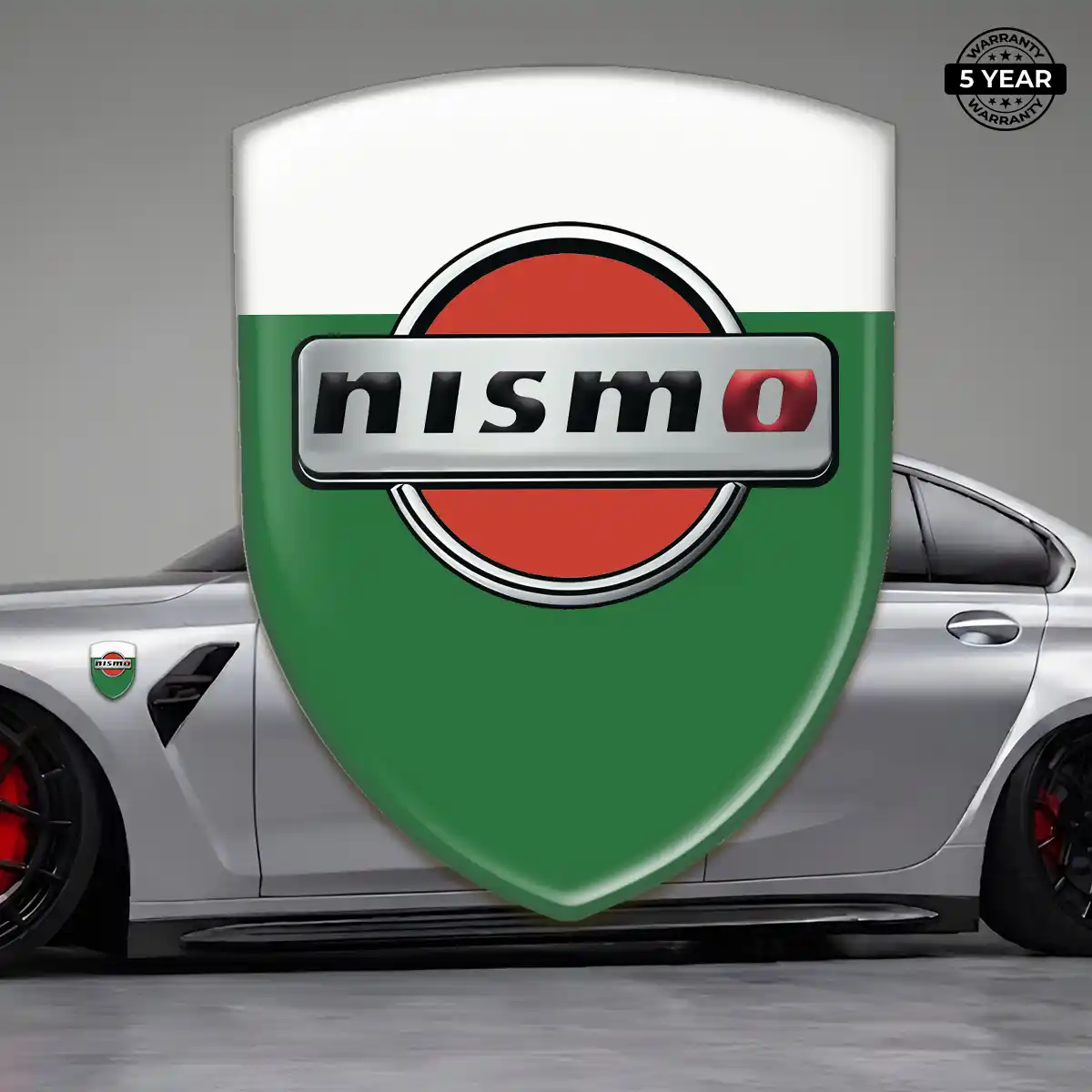 Nissan Domed Car Sticker Resin Elite