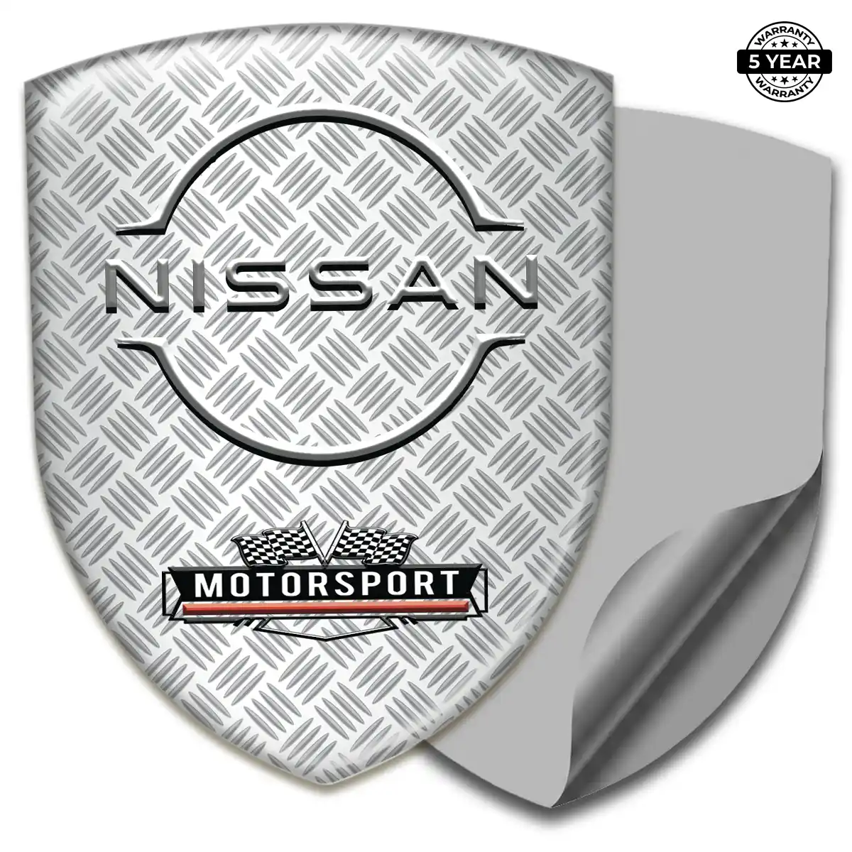 Nissan Domed Car Sticker Sleek Style