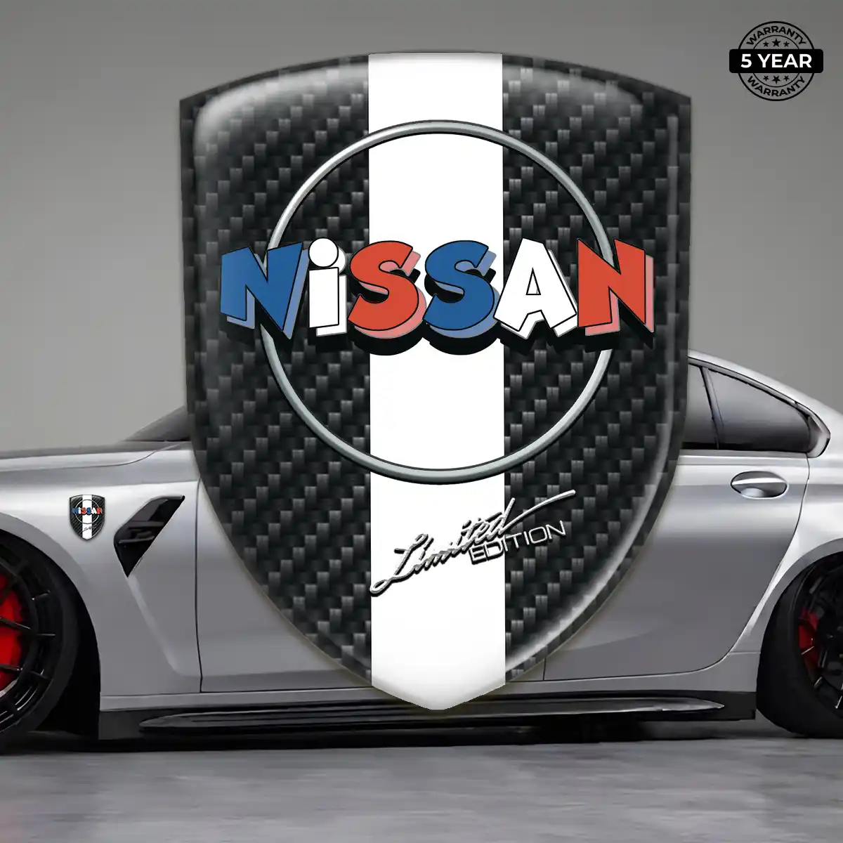 Nissan Domed Car Sticker Street Tuning