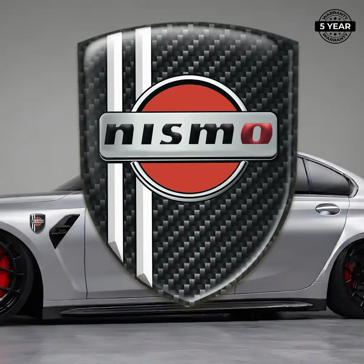Nissan Domed Decal Elite Finish