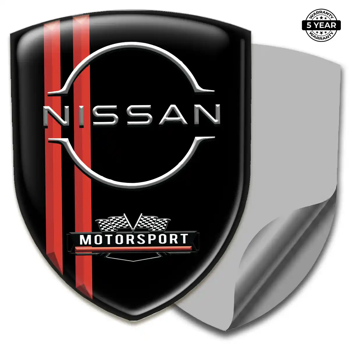 Nissan Domed Decal Interior Luxe