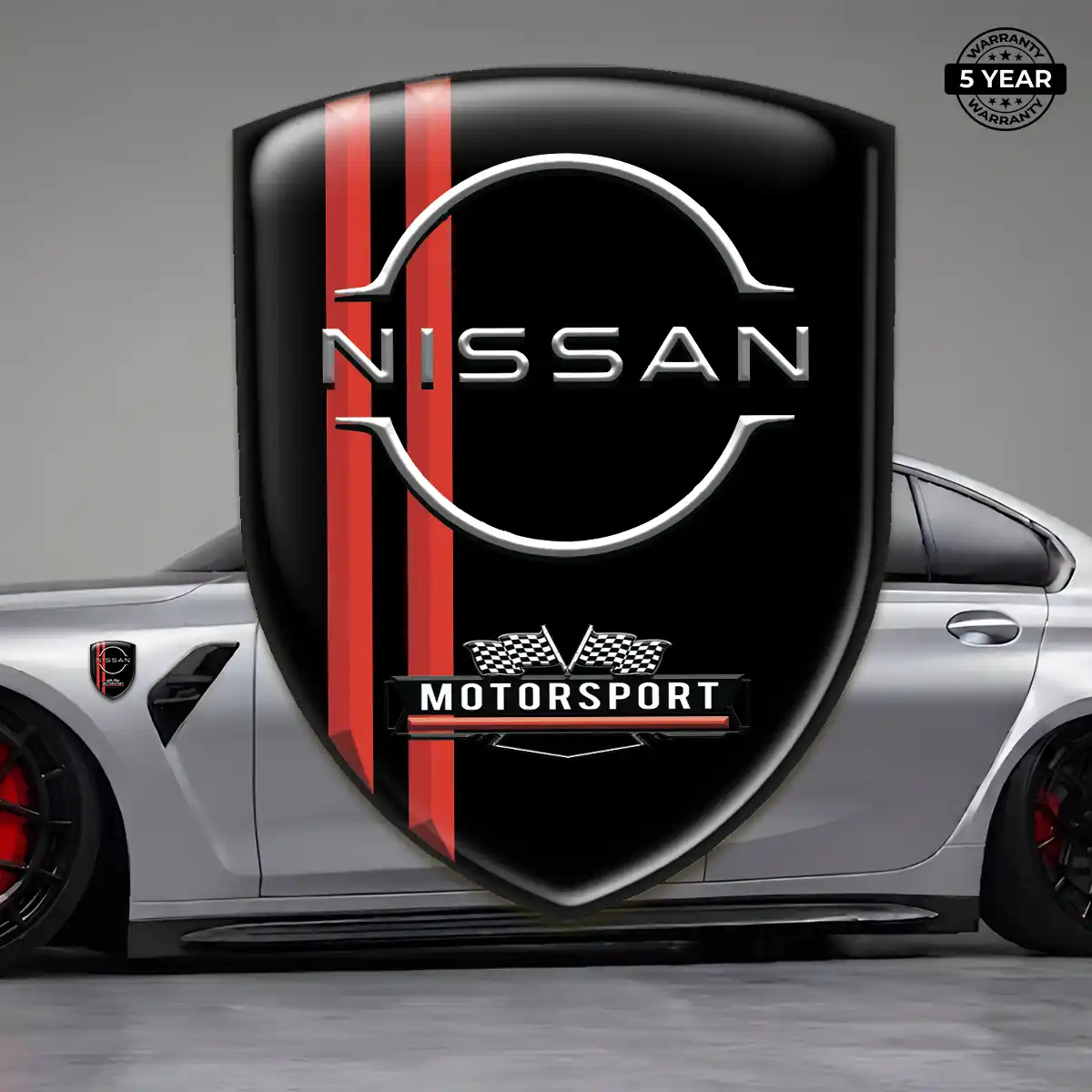 Nissan Domed Decal Interior Luxe