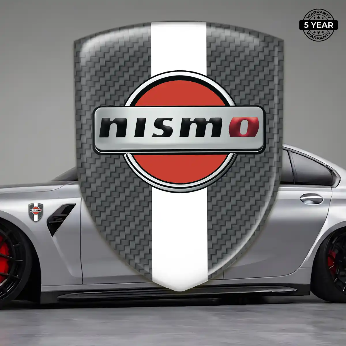 Nissan Domed Decal Performance Style