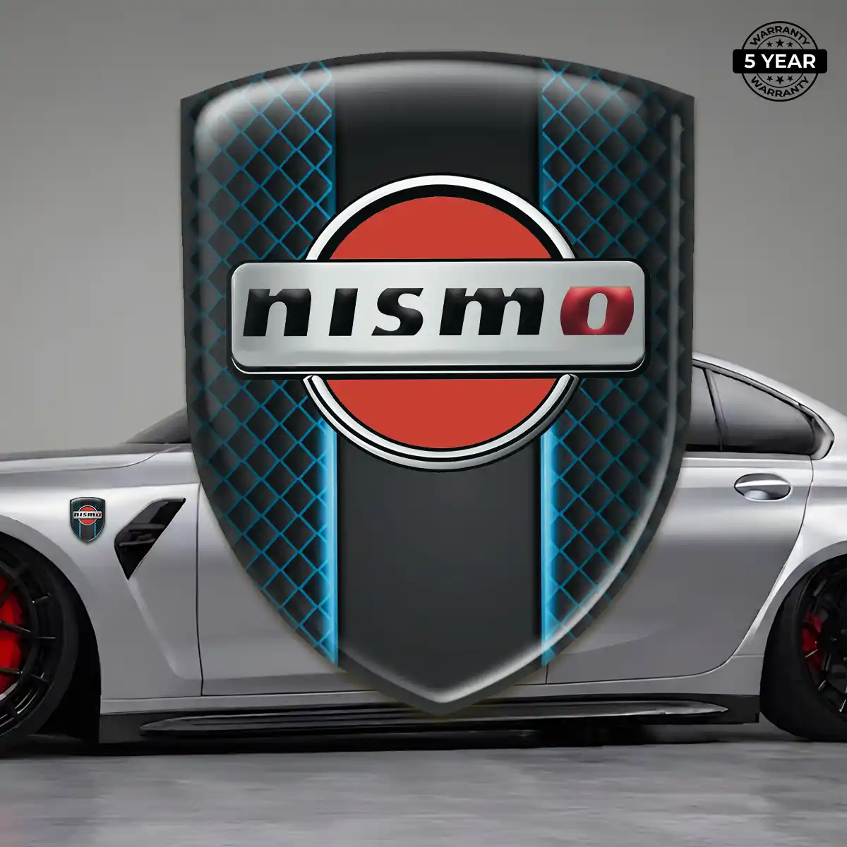 Nissan Domed Decal Prime Quality