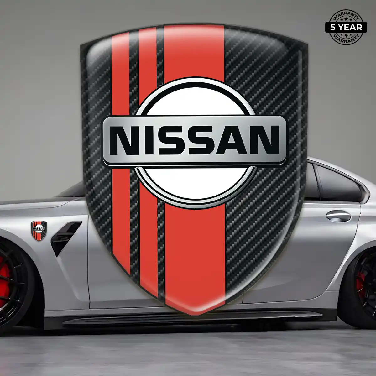 Nissan Domed Decal Resin Elite