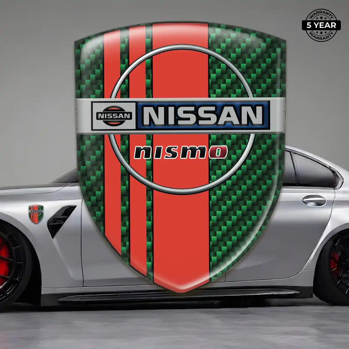 Nissan Domed Decal Signature Grade