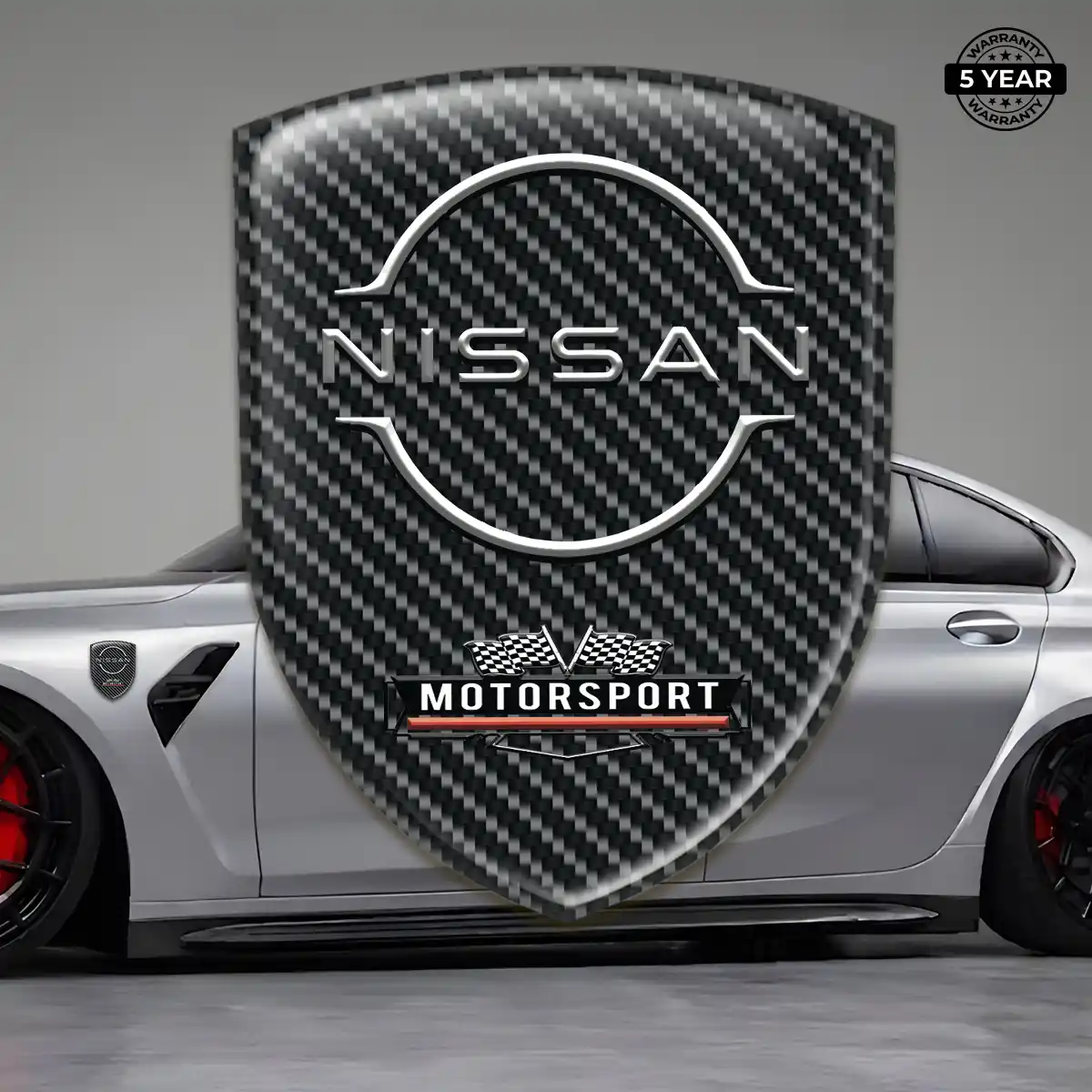 Nissan Domed Emblem Deluxe Edition