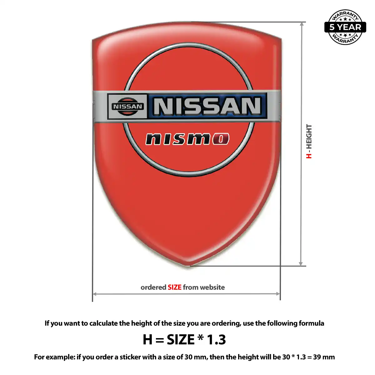 Nissan Domed Emblem Exclusive Series