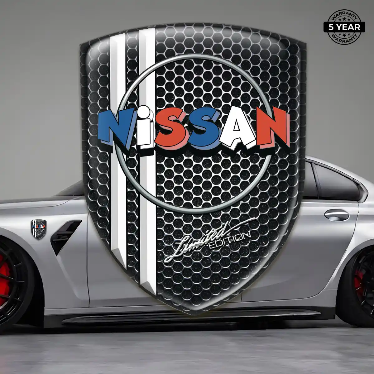 Nissan Domed Emblem Interior Elegance