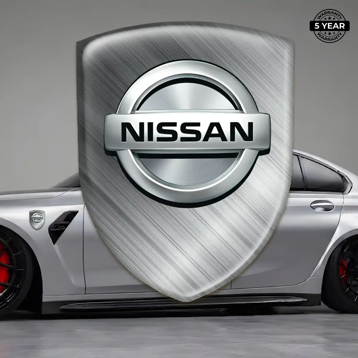 Nissan Domed Emblem Interior Luxe
