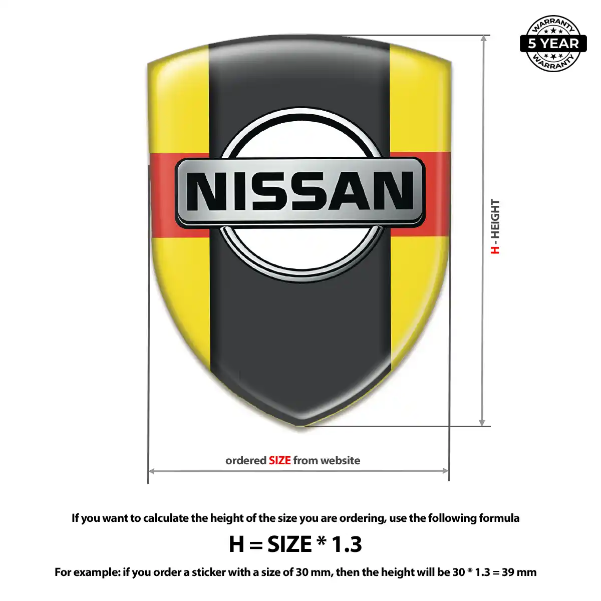 Nissan Domed Emblem Noble Edition