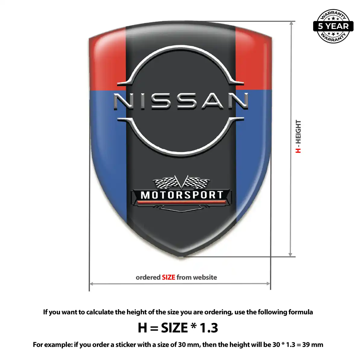 Nissan Domed Emblem Opulent Line