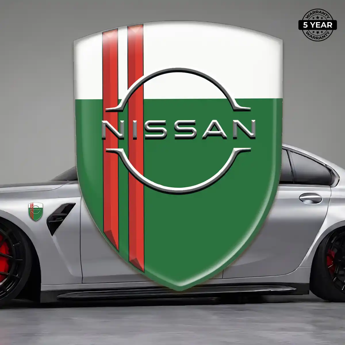 Nissan Domed Emblem Outer Style