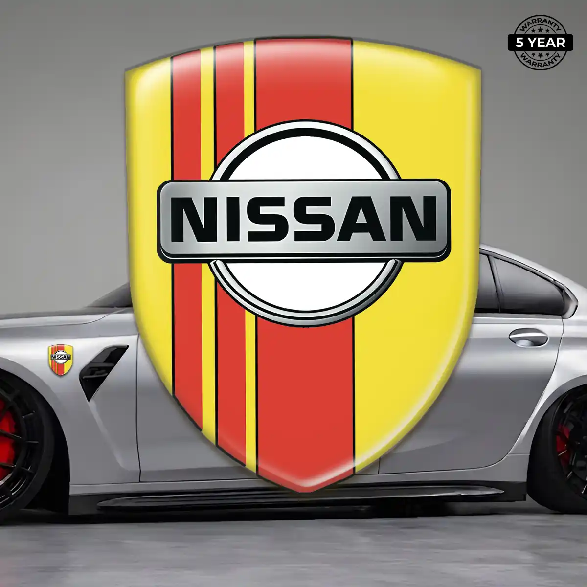 Nissan Domed Emblem Prestige Line