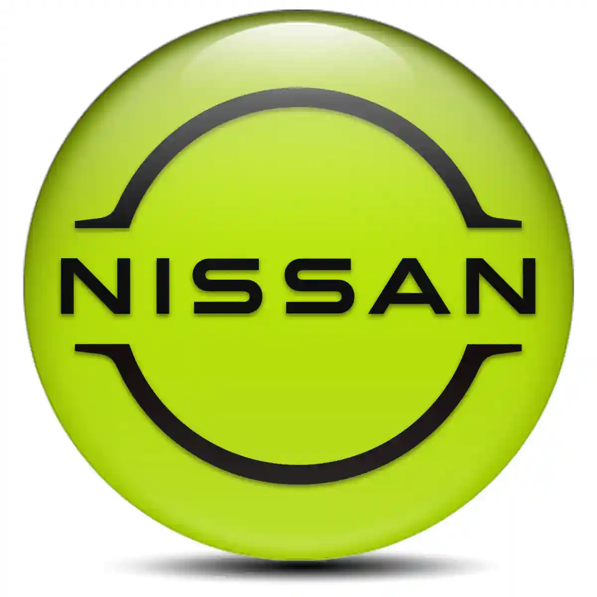Nissan Domed Emblem Self-Adhesive Refined Design