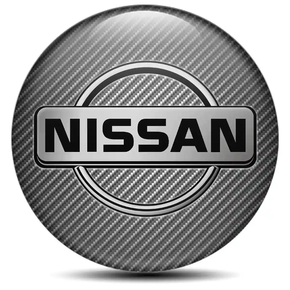 Nissan Domed Emblem Self-Adhesive Sleek Style