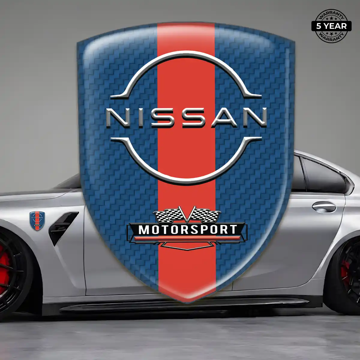 Nissan Domed Logo Decal Elite Edition