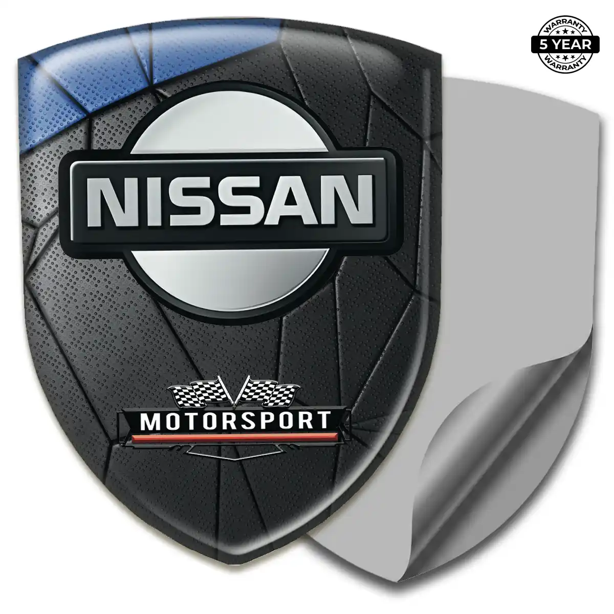 Nissan Domed Logo Decal Exterior Luxe