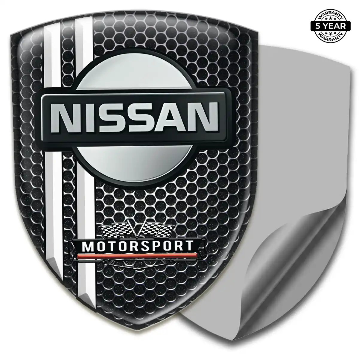 Nissan Domed Logo Decal Interior Elegance