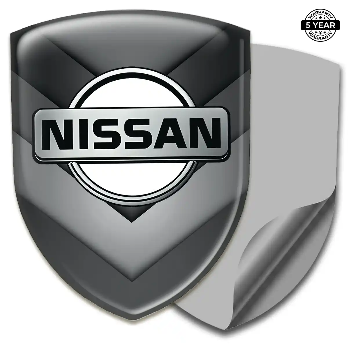 Nissan Domed Logo Decal Interior Luxe