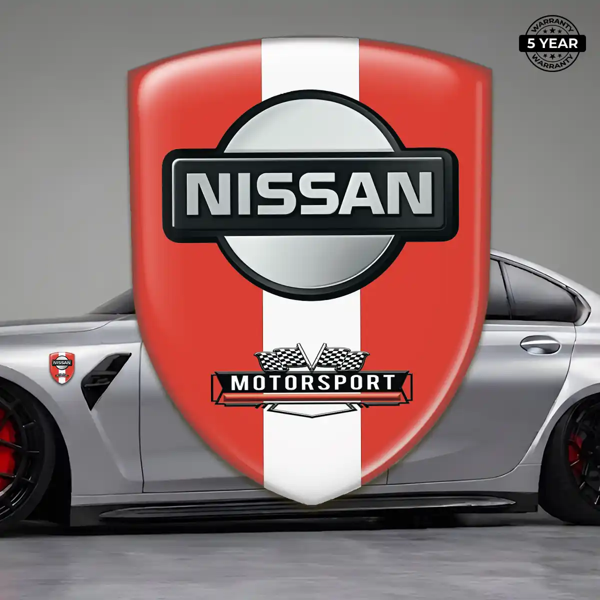 Nissan Domed Logo Decal Noble Edition
