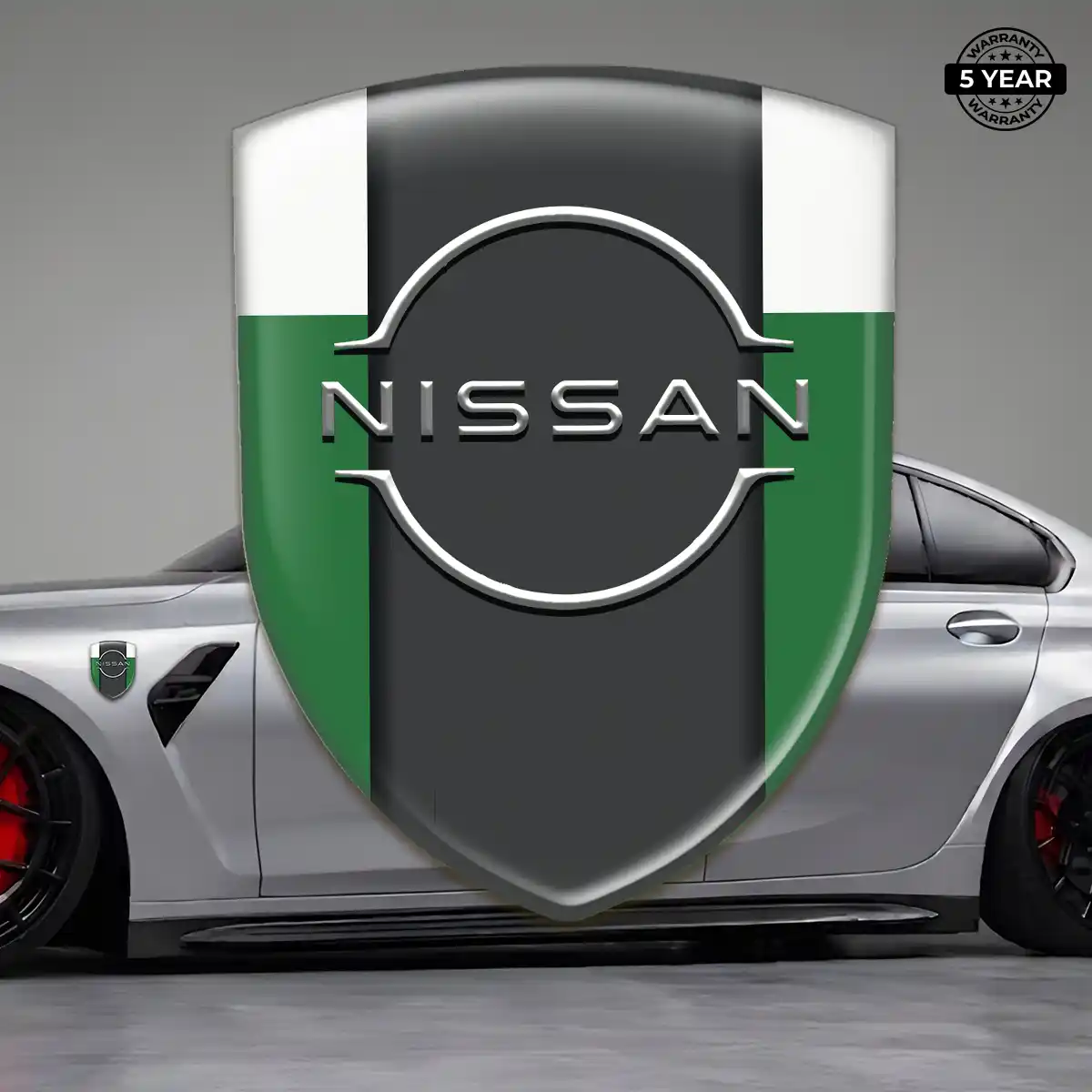 Nissan Domed Logo Decal Premium Dome