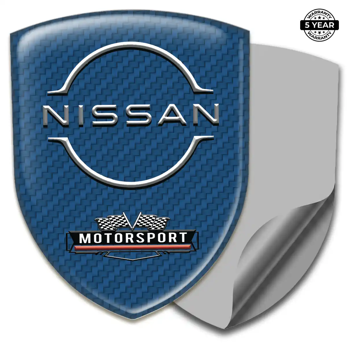 Nissan Domed Logo Decal Prestige Line