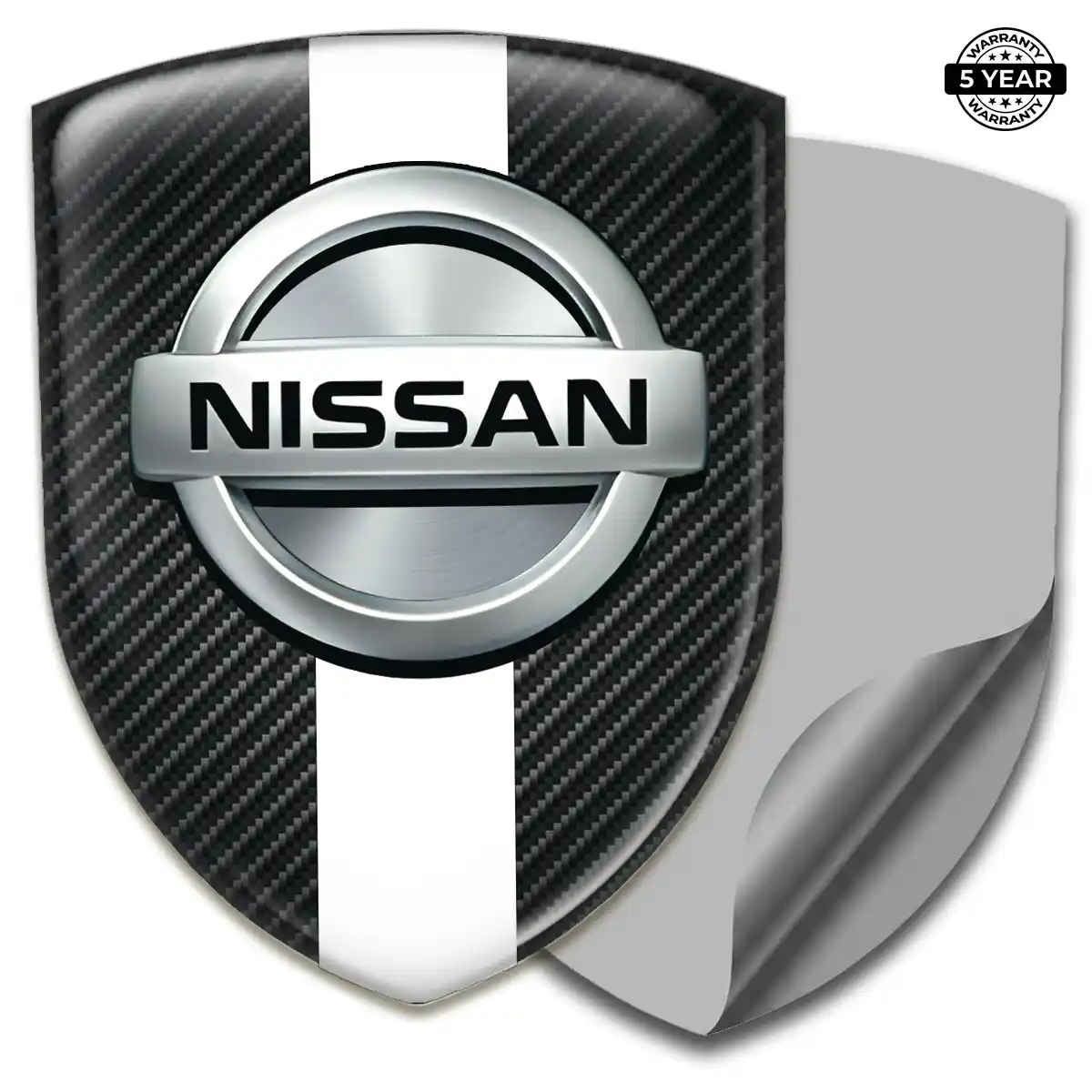 Nissan Domed Logo Decal Prime Quality
