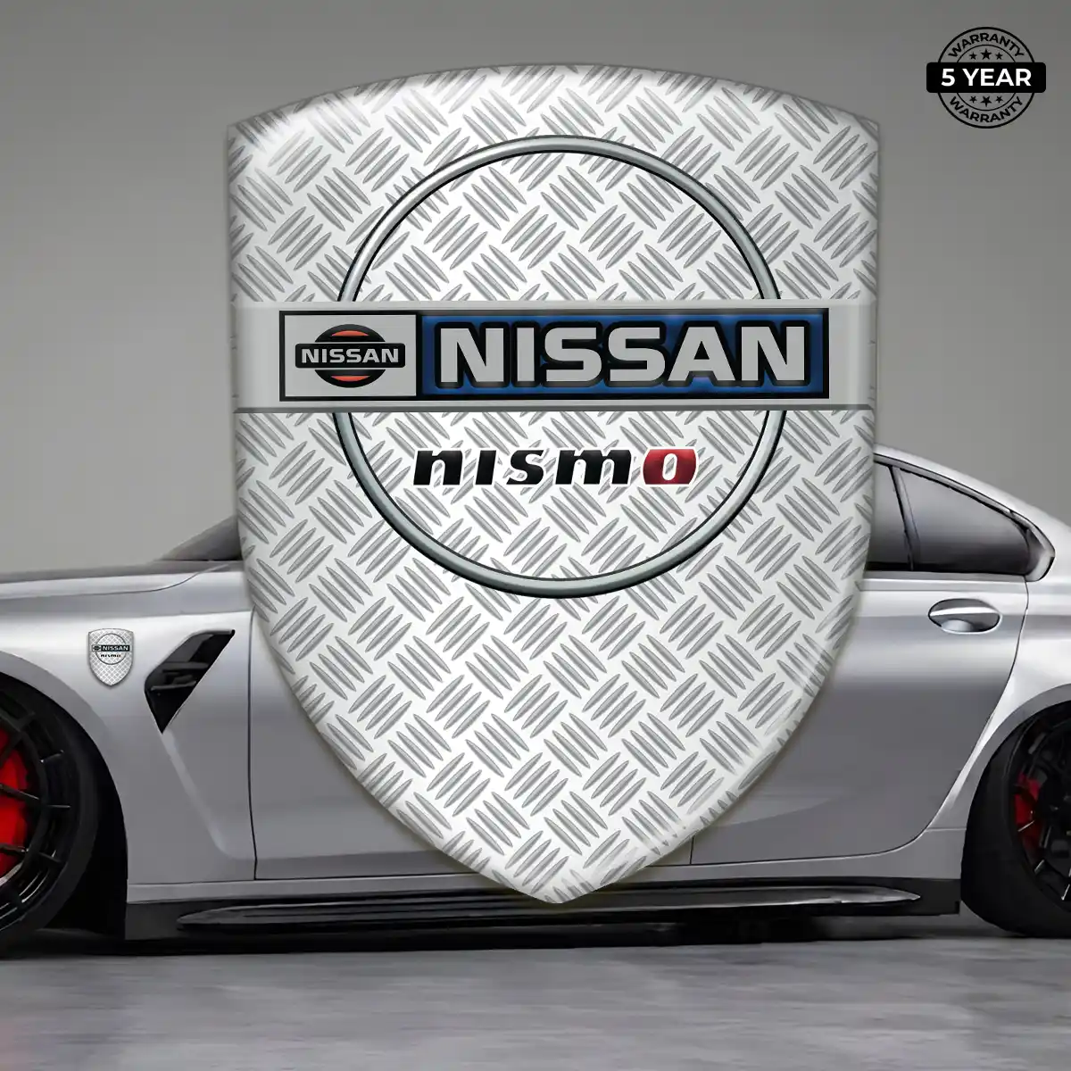 Nissan Domed Logo Decal Resin Elite