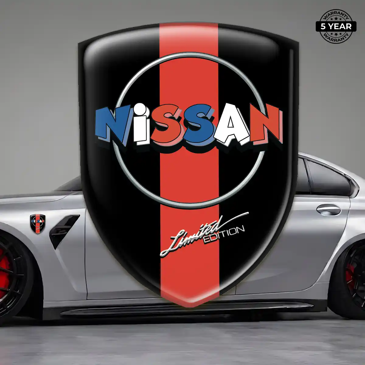 Nissan Domed Logo Decal Street Tuning