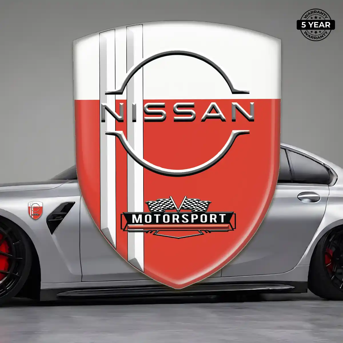 Nissan Domed Logo Decal Superior Craft