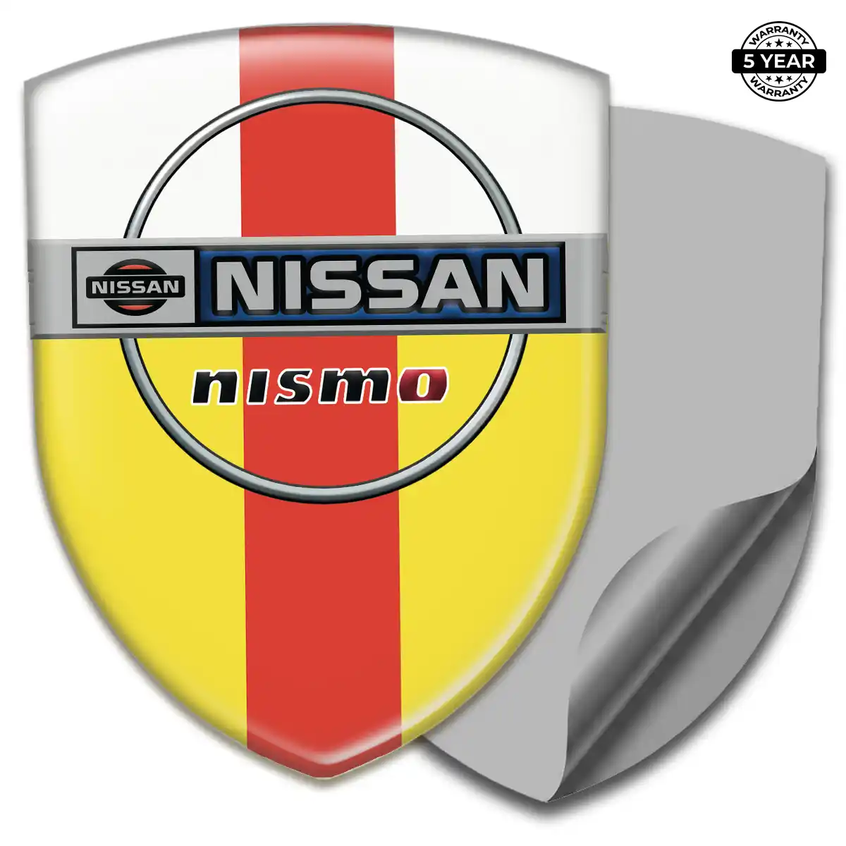 Nissan Domed Logo Sticker Cabin Style