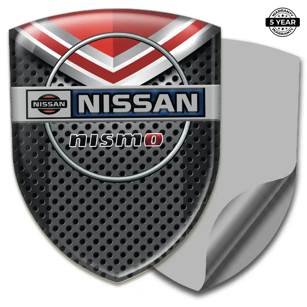 Nissan Domed Logo Sticker Deluxe Edition