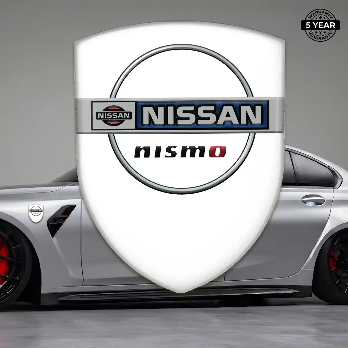 Nissan Domed Logo Sticker Elite Edition