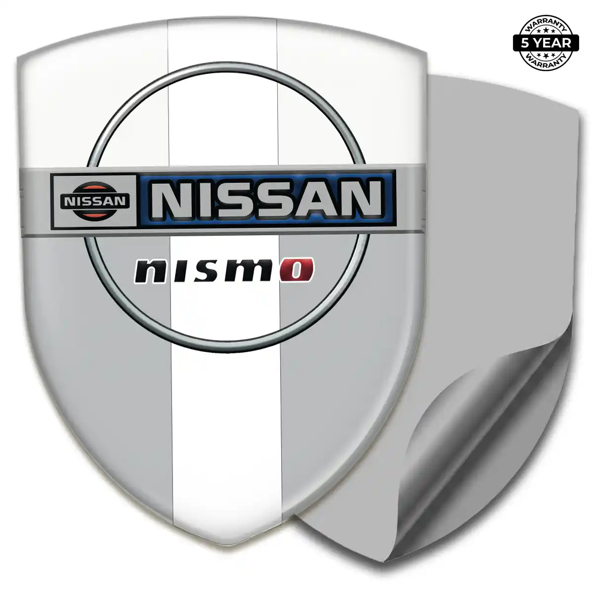 Nissan Domed Logo Sticker Exterior Luxe