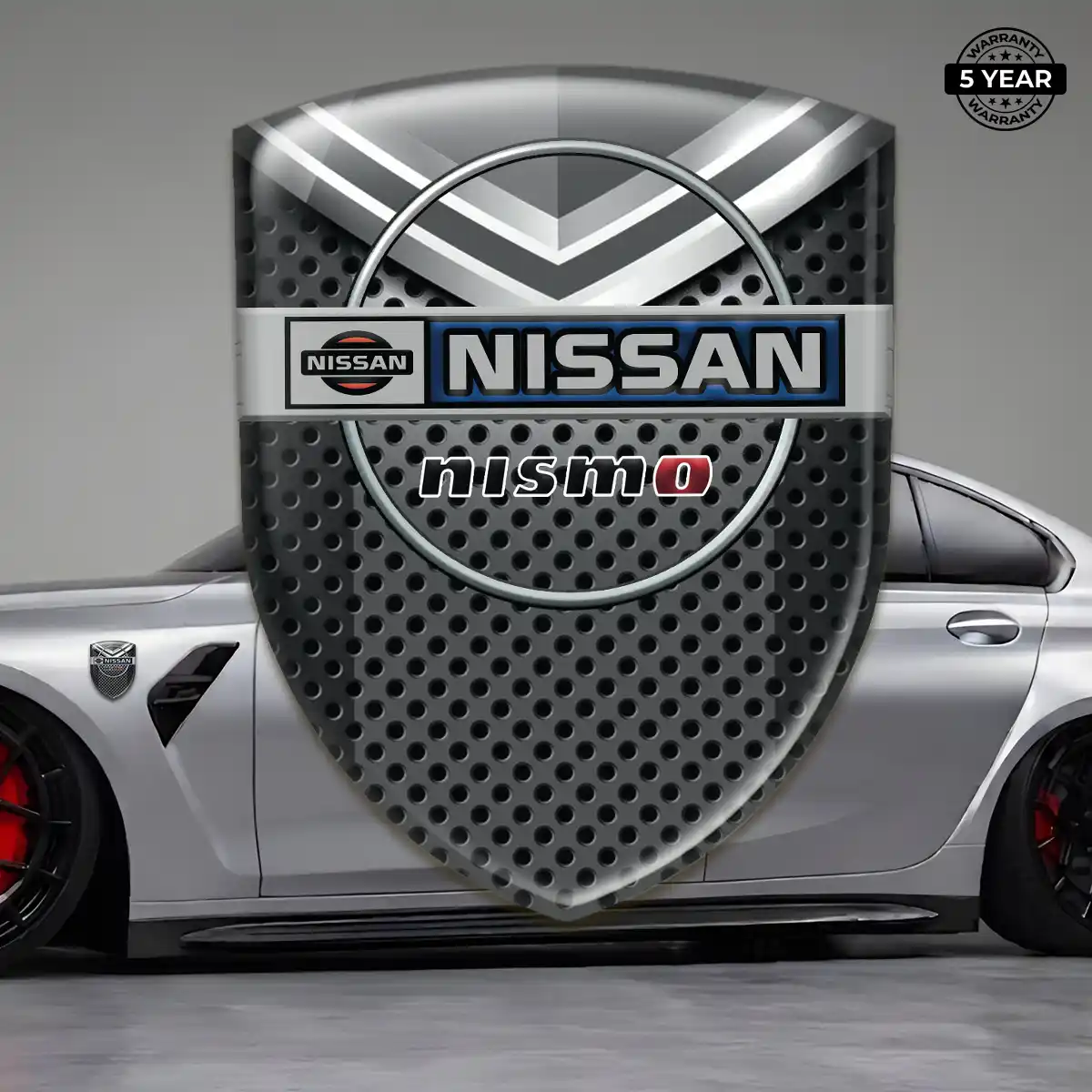 Nissan Domed Logo Sticker Noble Edition