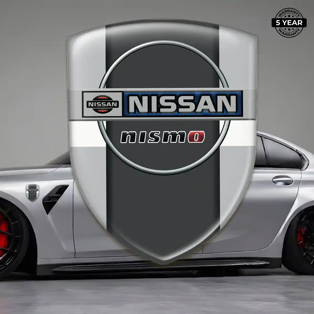 Nissan Domed Logo Sticker Opulent Line