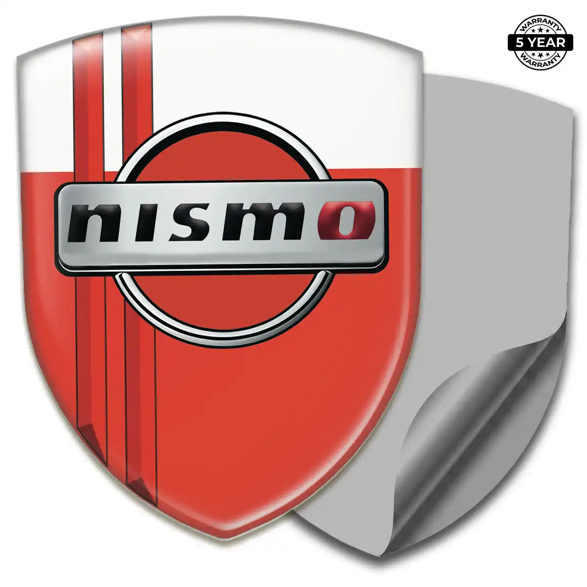 Nissan Domed Logo Sticker Outer Style